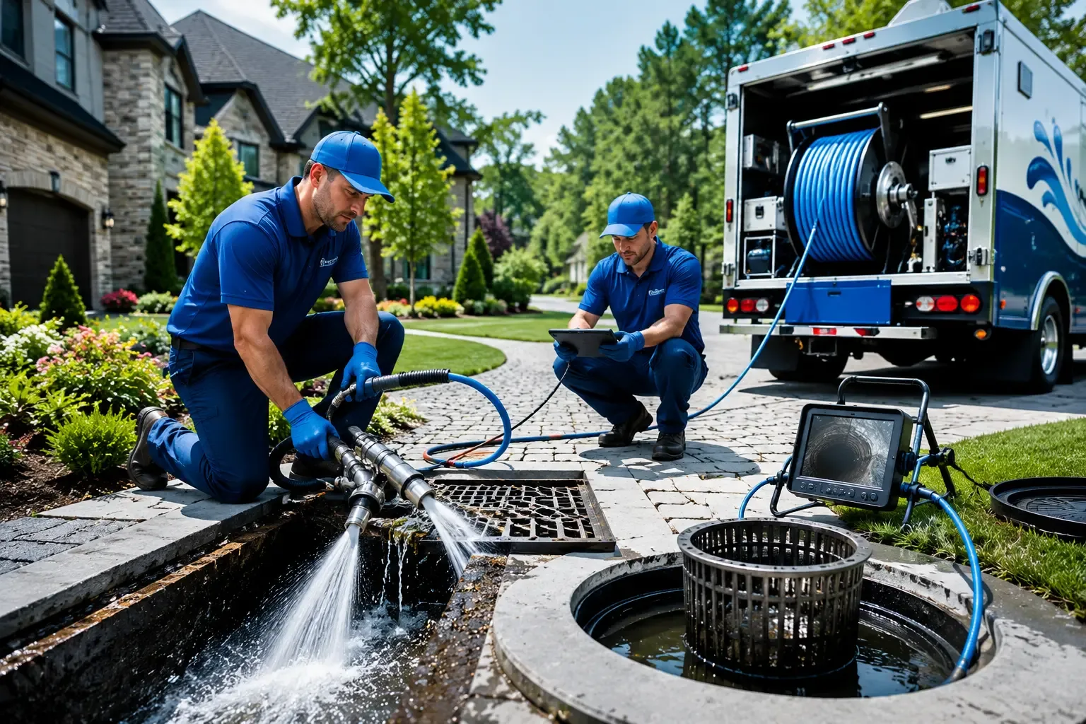 Local outdoor drain cleaning professionals in Thornton, AR
